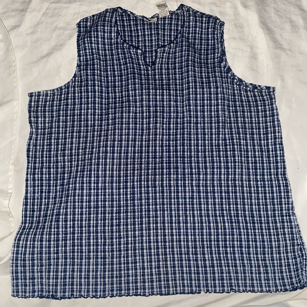 Northcrest Tank Top Plaid 4x